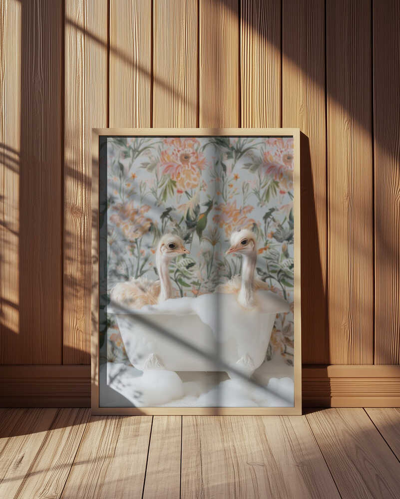 Feathered Fun Poster