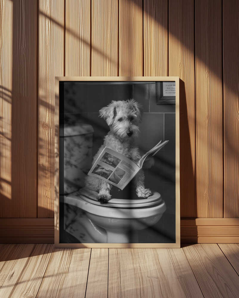 Good Boy   Toilet Art Poster