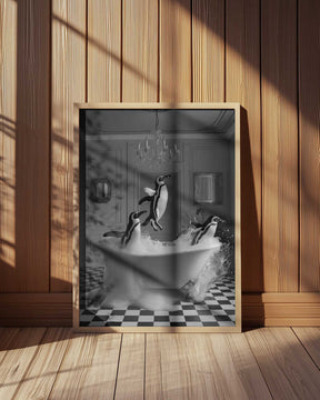Penguin Party Poster
