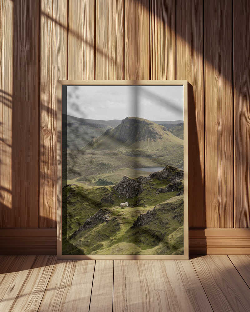Quiraing Landscape on Scotland's Isle of Skye Poster