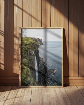 Kilt Rock and Mealt Falls, Isle of Skye, Scotland Poster