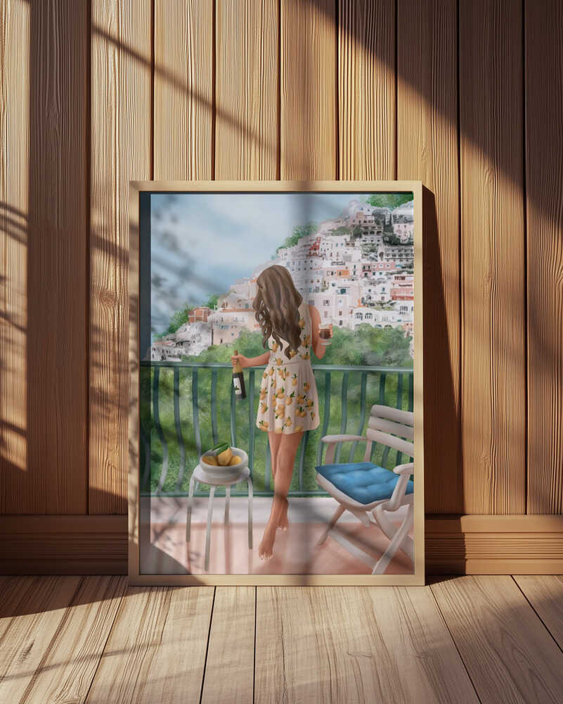 Balcony Bliss Poster