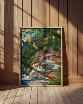 Lemon Coast Vistas Poster