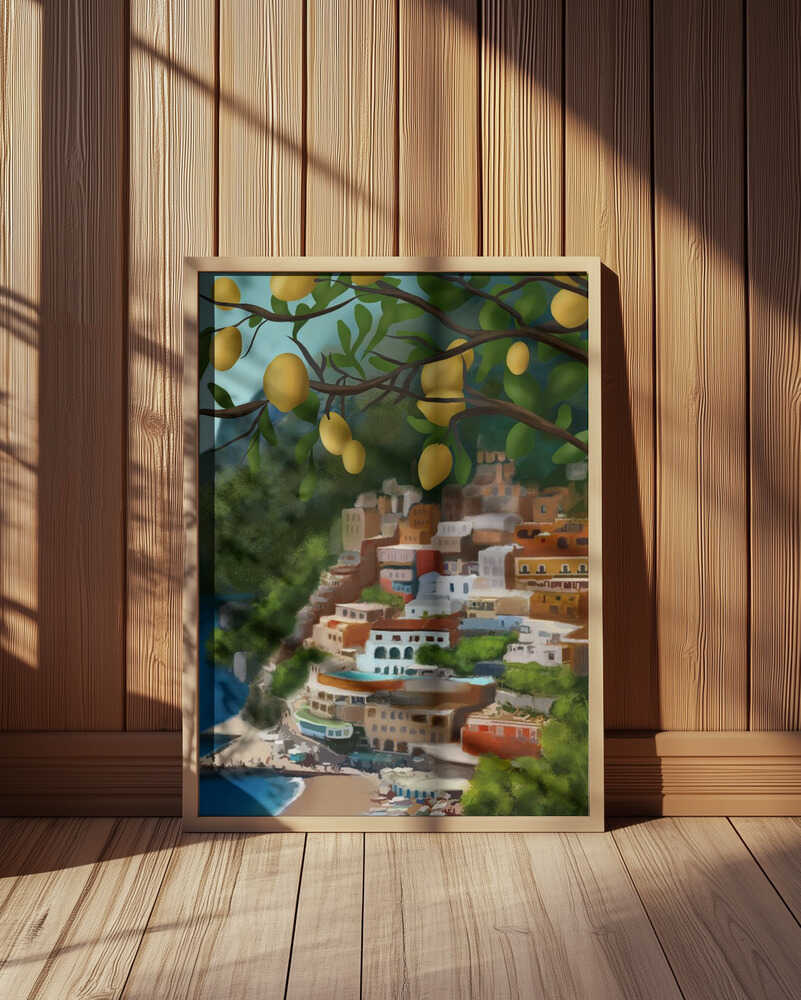 Lemon Coast Vistas Poster