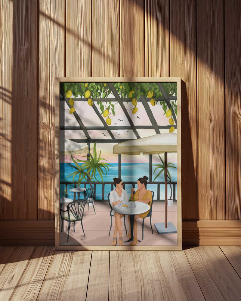 Beneath the Lemon Canopy Poster