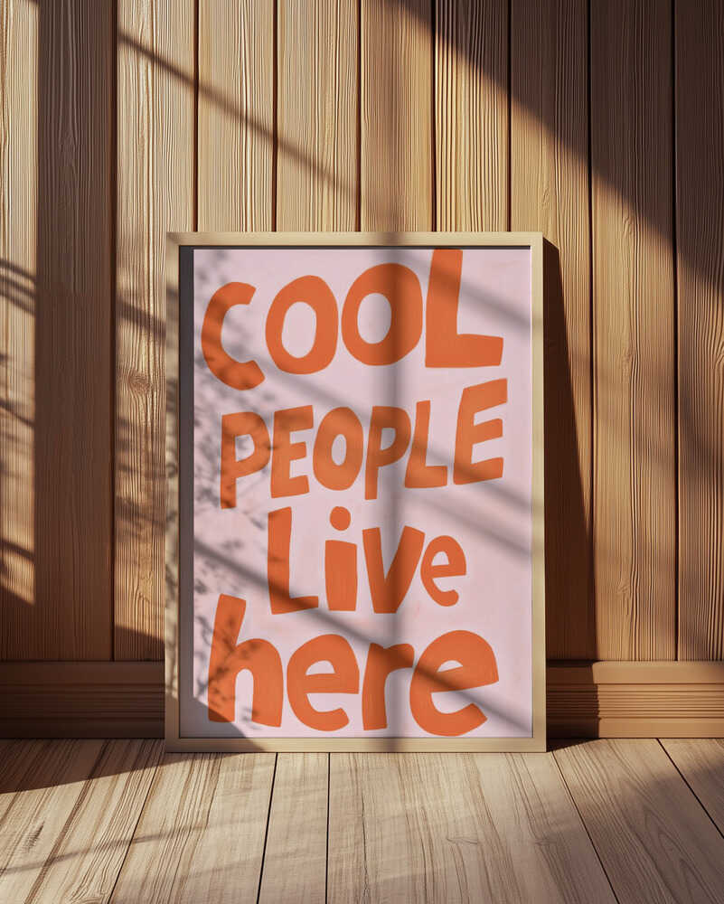 Cool People Poster