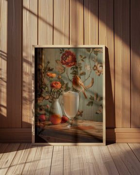 Strawberry Smoothie Serenade Poster