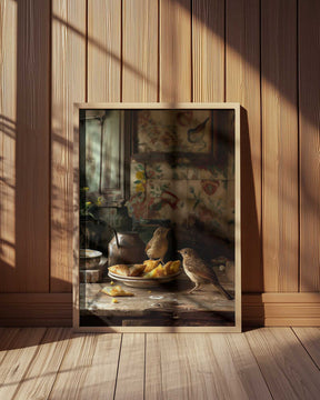 Golden Crumb Delight Poster