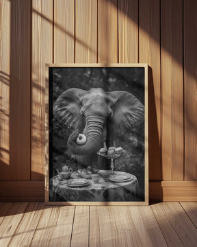 Elephant’s Doughnut Delight Poster