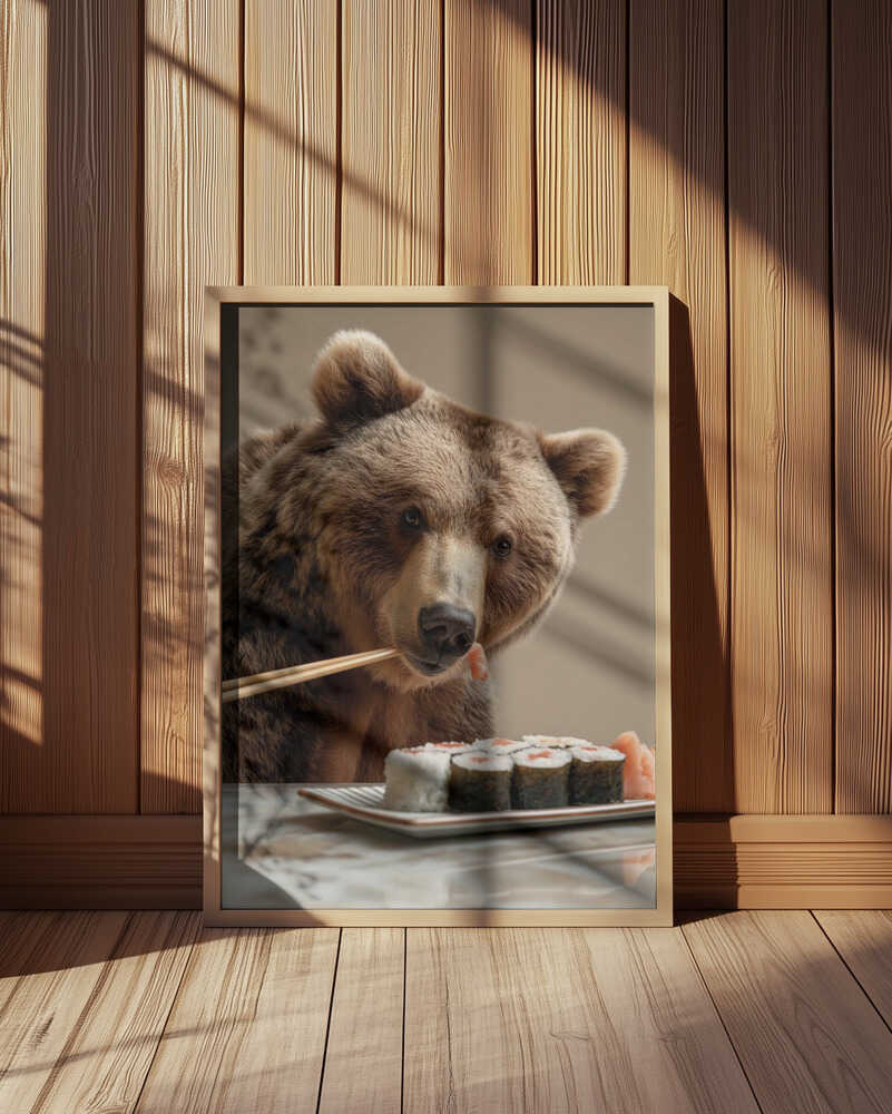 Bear’s Sushi Bite Poster
