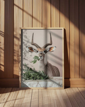 Kudu Herbivore Bliss Poster