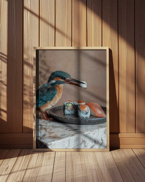 Kingfisher’s Sushi Feast Poster