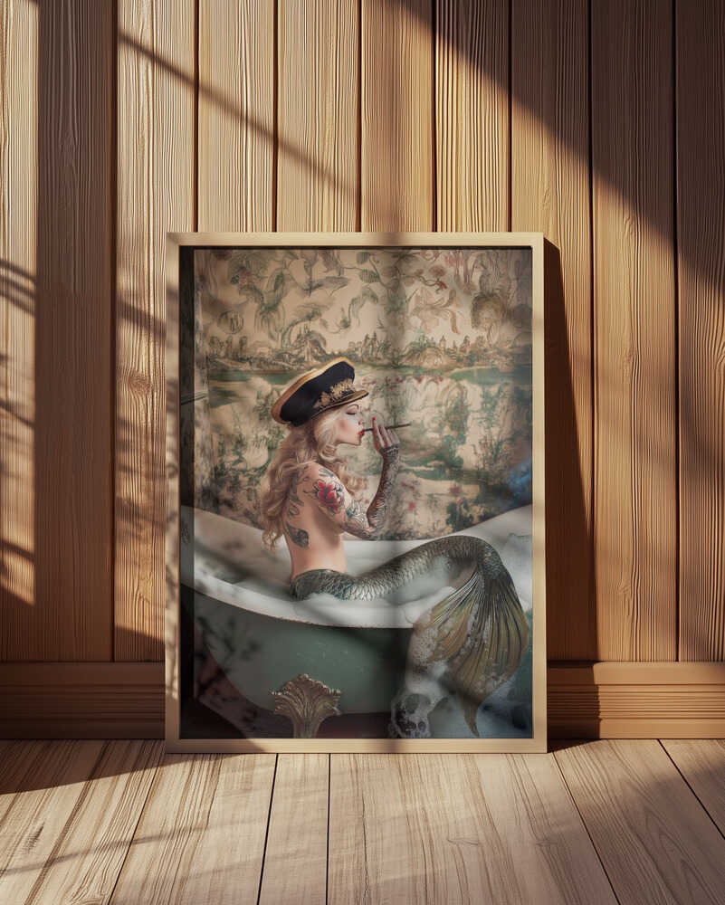 Velvet Smoke Siren Poster