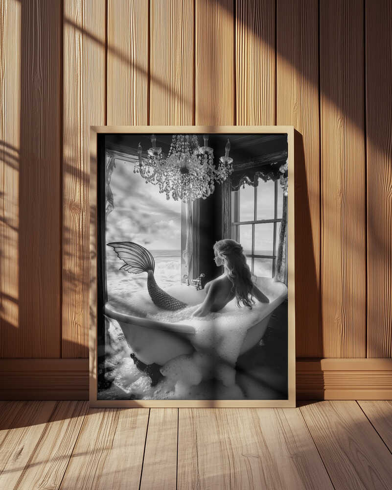 Seafoam Siren Poster