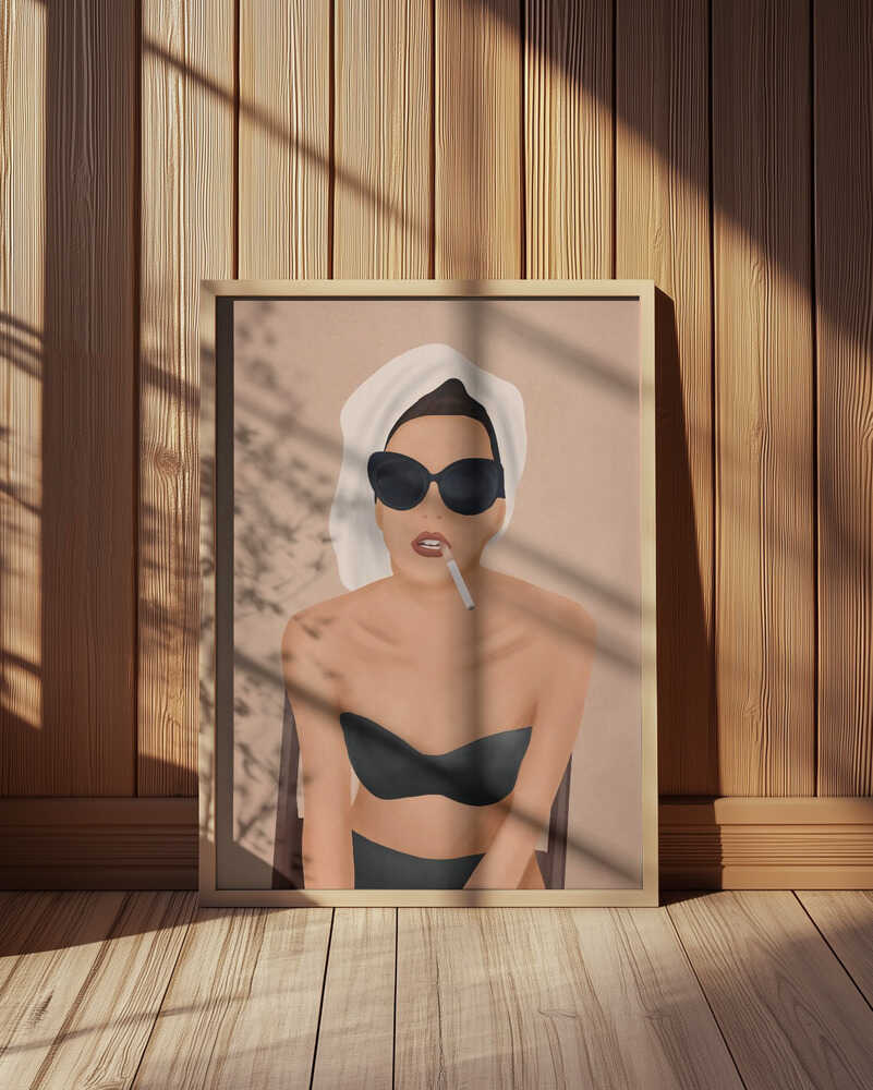 Morning Cigarette Poster