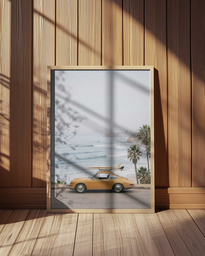 Porsche Coast Poster