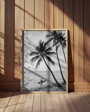 Surfer Walk Poster