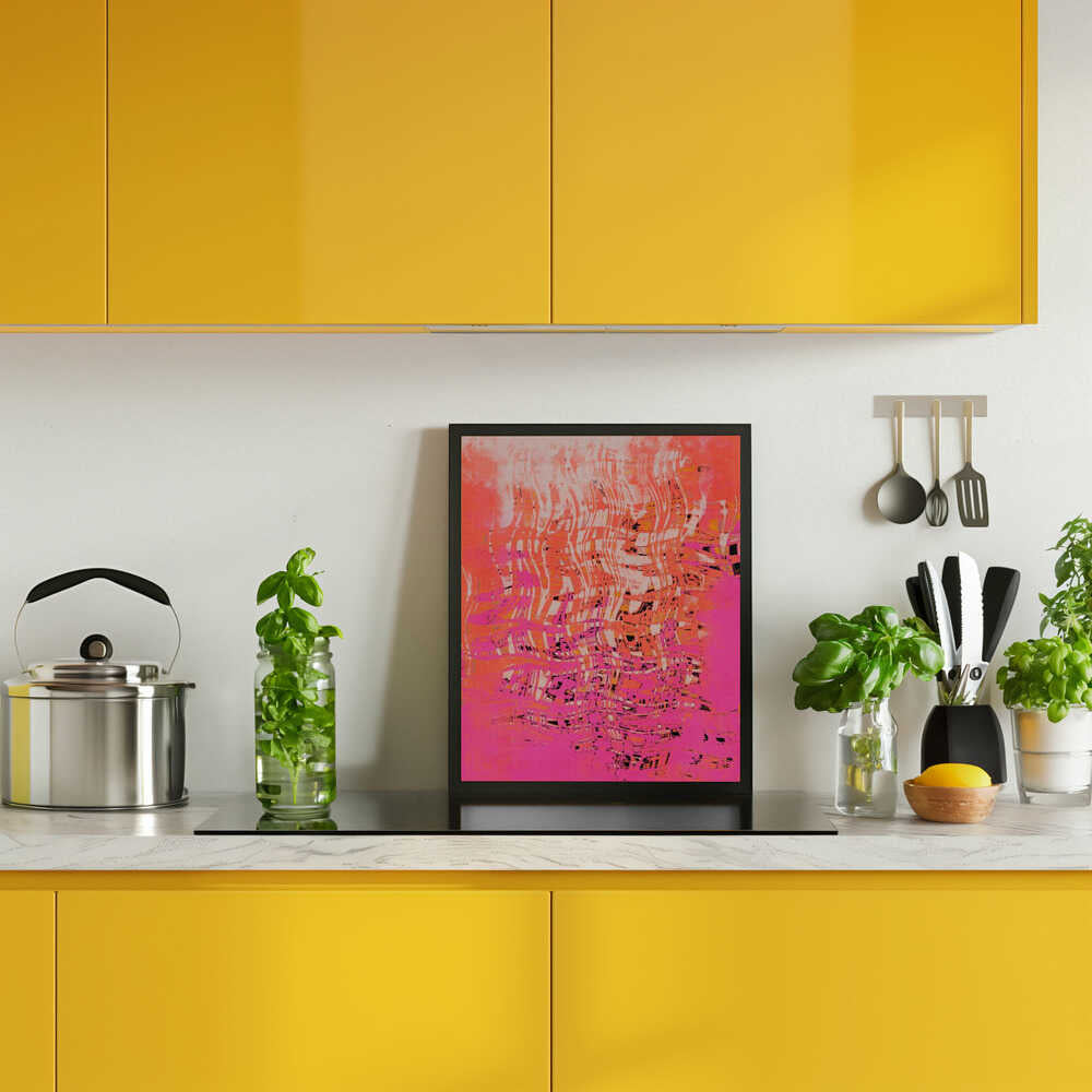 Vibrant Waves Poster