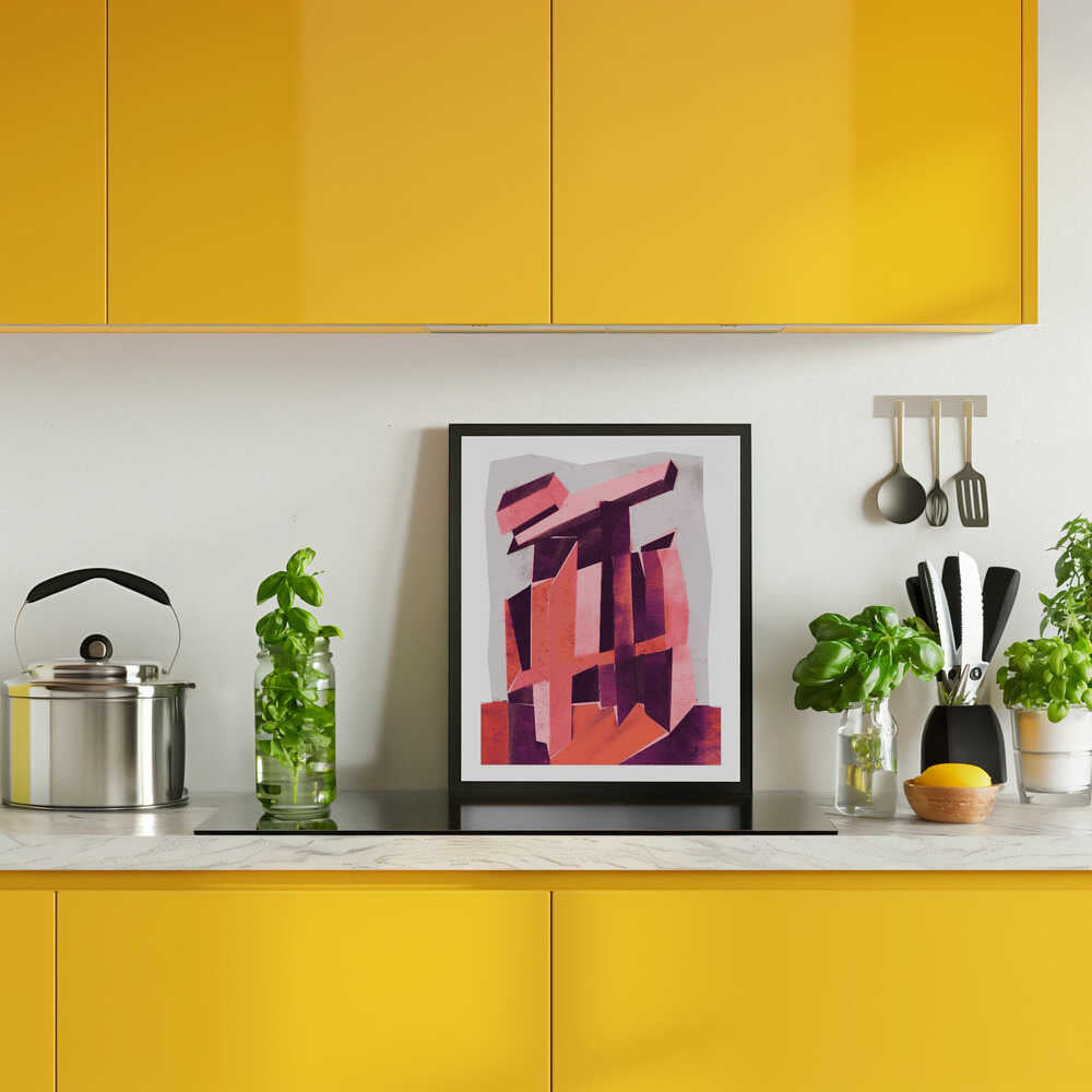 Geometric Symphony Poster