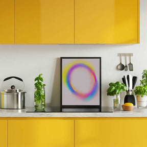 Luminous Spectrum Halo Poster