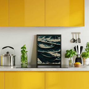 Turbulent Waves Poster