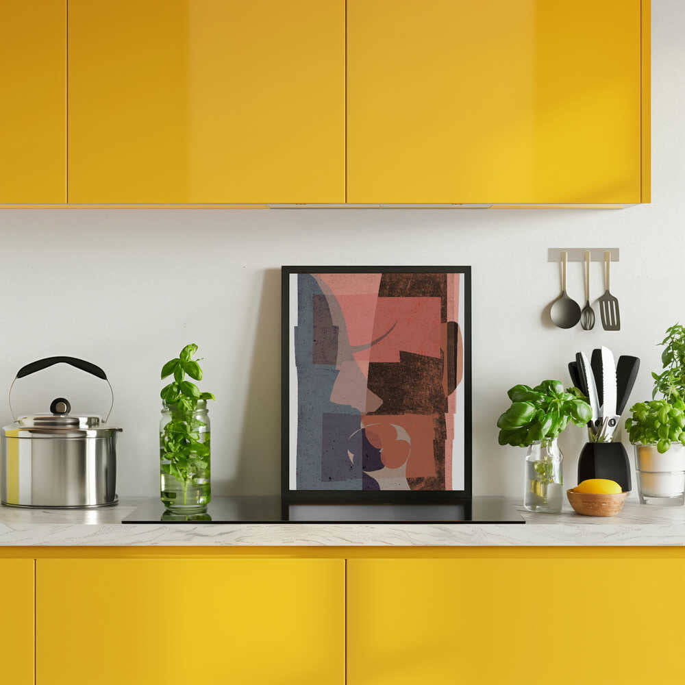 Fragmented Hues Poster