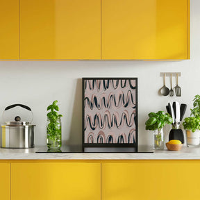 Rhythmic Waves Poster