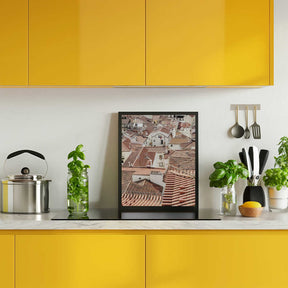 Red Tiled Rooftops Poster