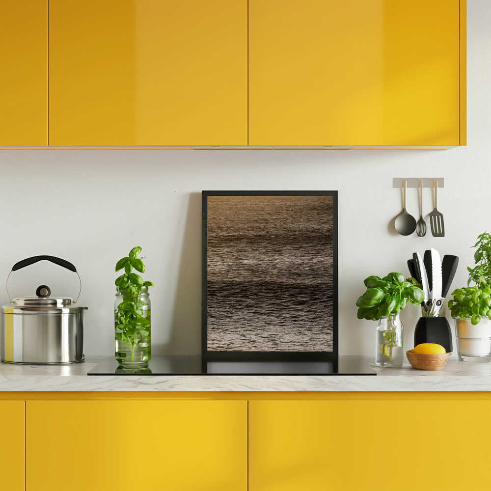 Golden Tide Ripples Poster