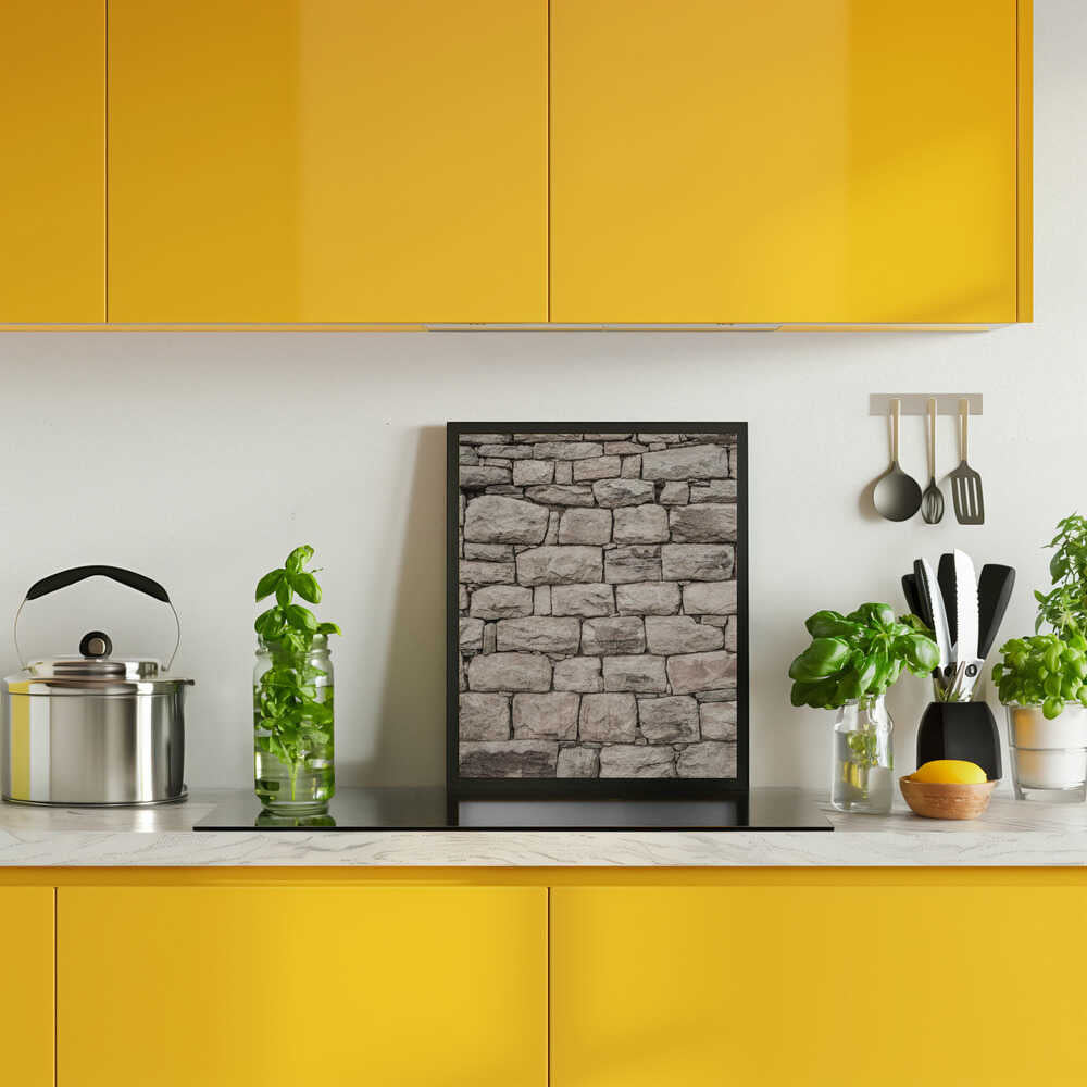 Serene Stonework Poster