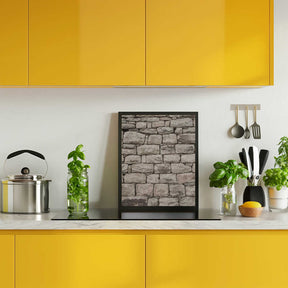 Serene Stonework Poster