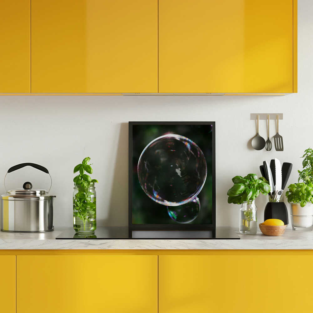 Ethereal Spheres Poster