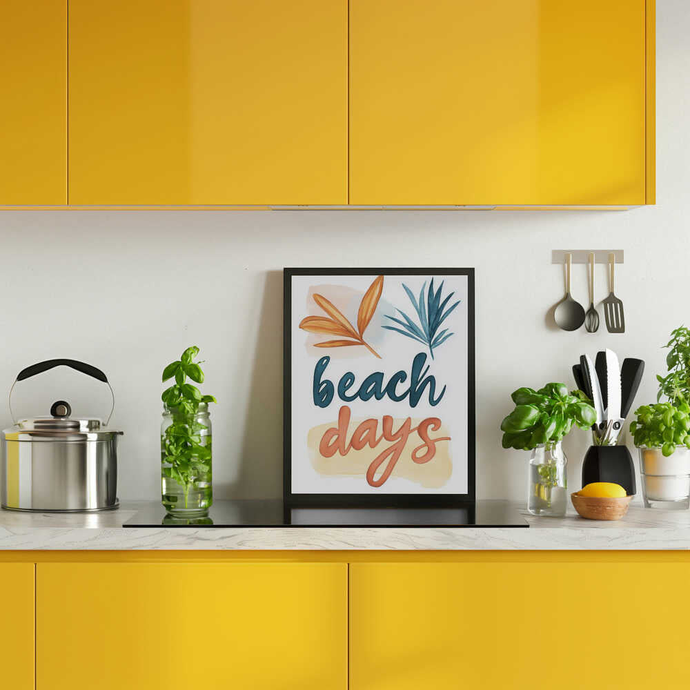 Sandy Serenity Poster