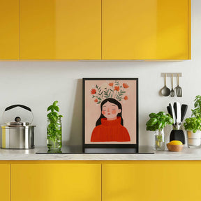 Floral Serenity Poster