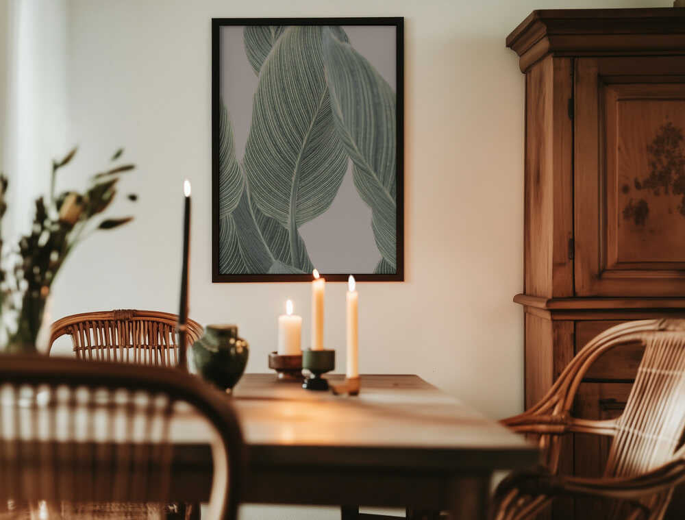 Calla Leaf Poster
