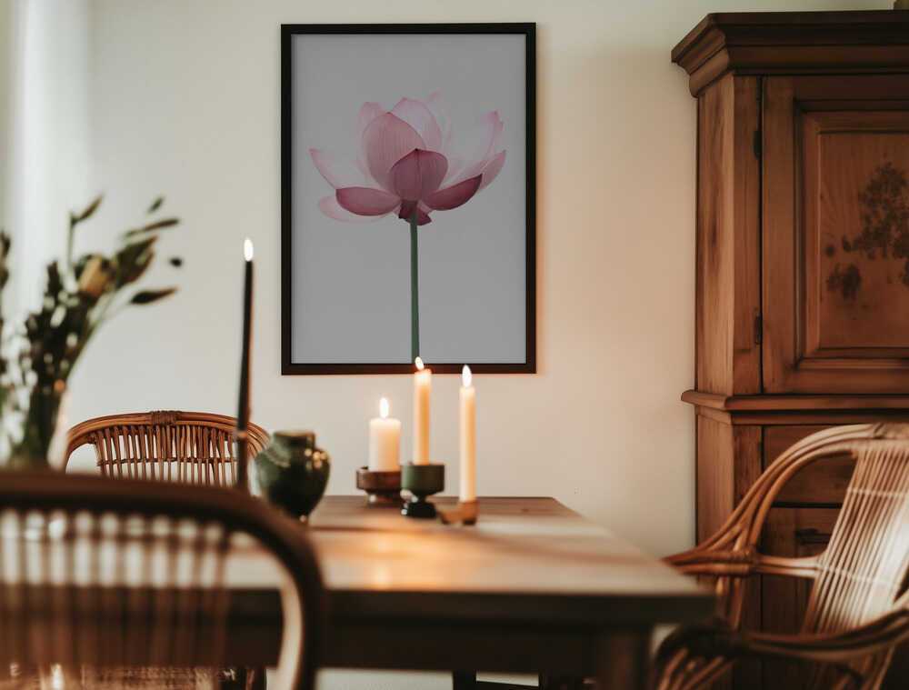Lotus Flower Poster