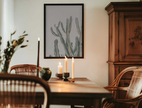 Sunrise Cactus Poster