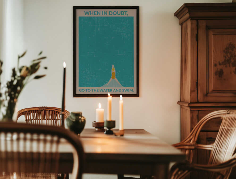Open Water (blonde) Poster