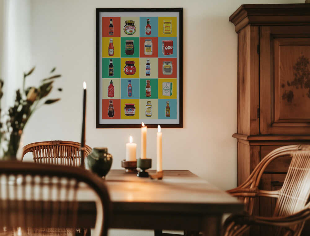Taxonomy of Condiments Poster