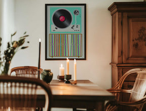 Vinyl Stack Poster