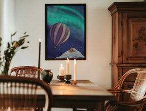 Hot air balloon trip Poster