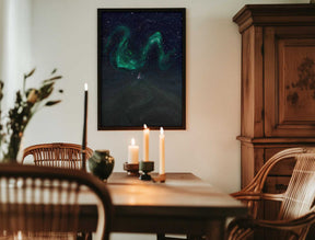 Under the Northern lights Poster