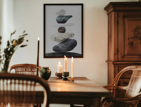 Stones from the beach Poster