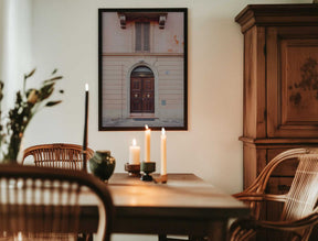 Bologna in Pink | Italy travel photography Poster