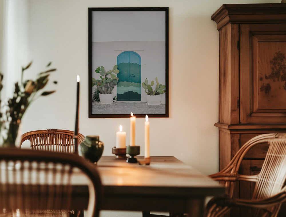 The Ostuni Door Poster