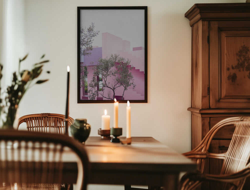 La Muralla Garden Poster