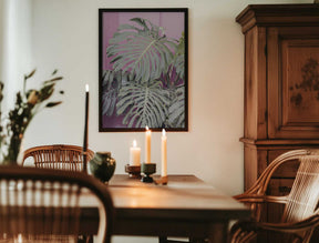 Monstera leaf La Muralla Poster