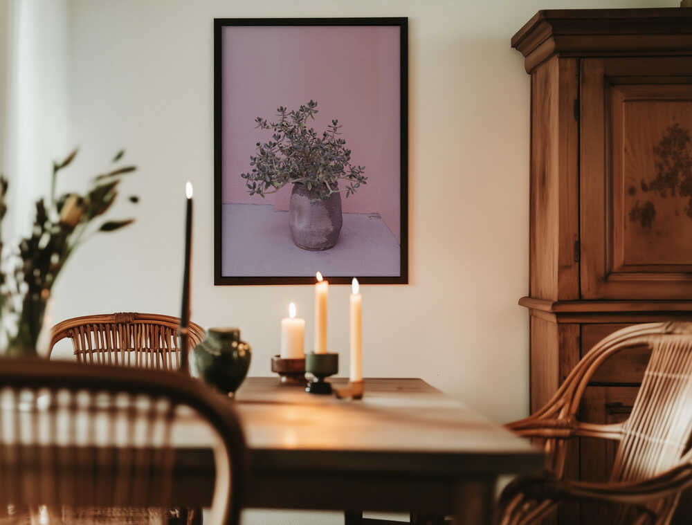 Spanish Rustic Succulent Poster