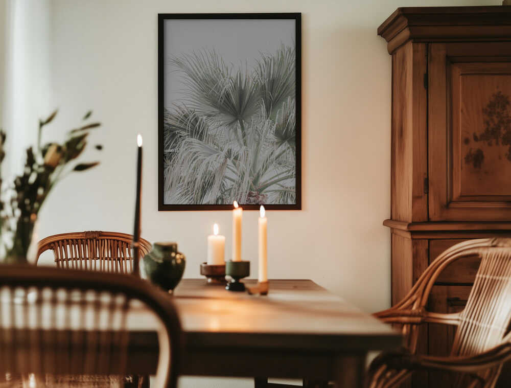 Palm Leaf Poster