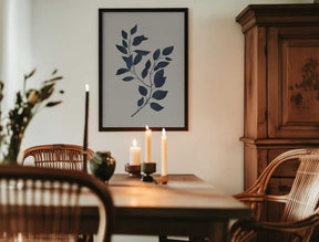 Botanical Silhouette 2 Poster